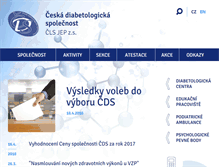 Tablet Screenshot of diab.cz